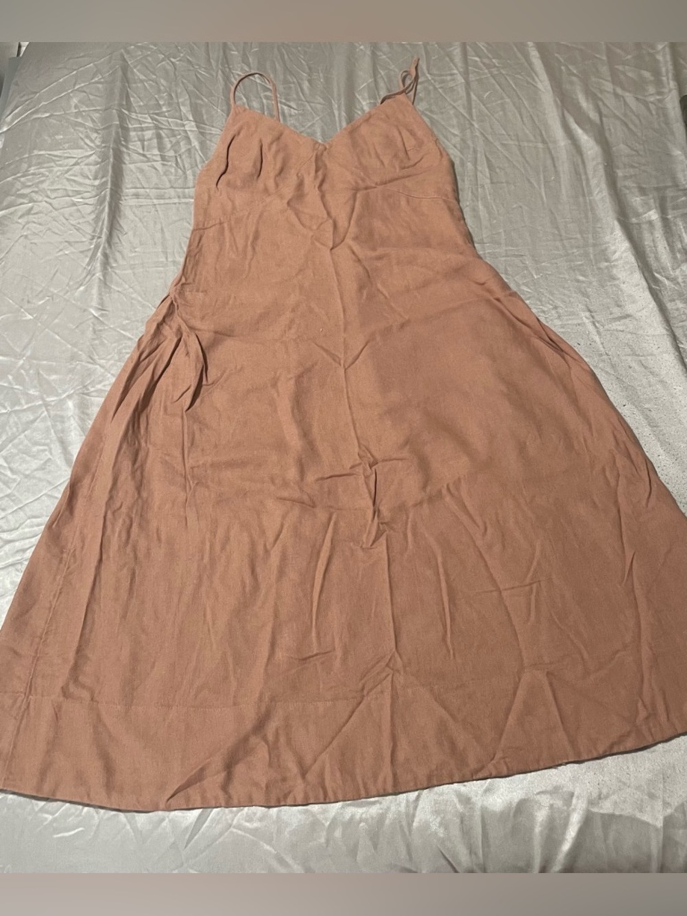 Free People Dusty Rose Maxi Slip Dress